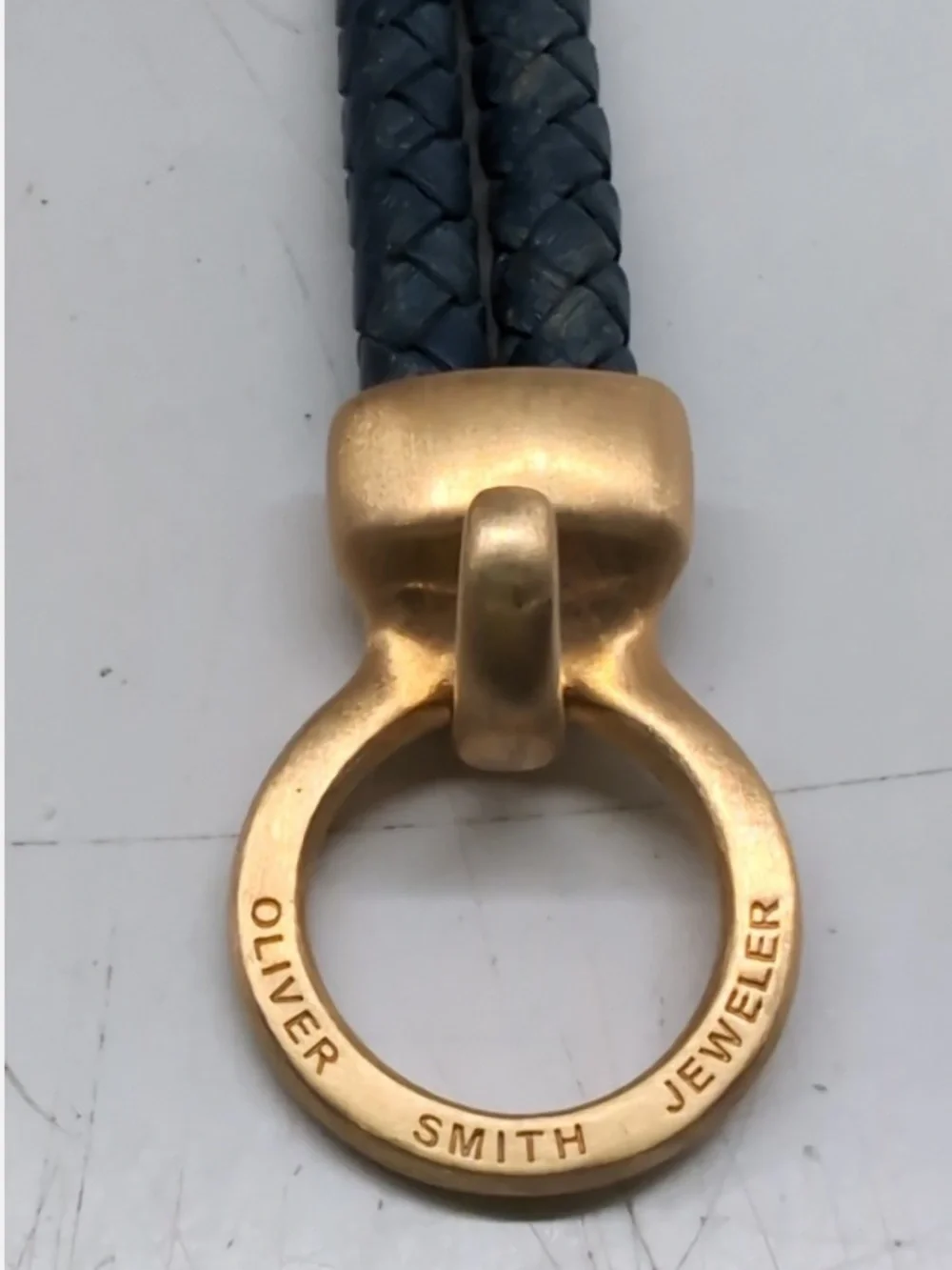 Oliver Smith Jeweler Navy Balboa Bracelet